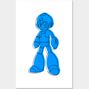 megaman Posters and Art